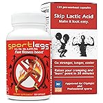 SPORTLEGS Fast Fitness Boost Pre Workout for Men and Women, Lactic Acid Supplement, Sports Endurance Fuel, Endurance Supplements for Runners - NSF Certified for Sport,120-Capsule Bottle, Pack of 1