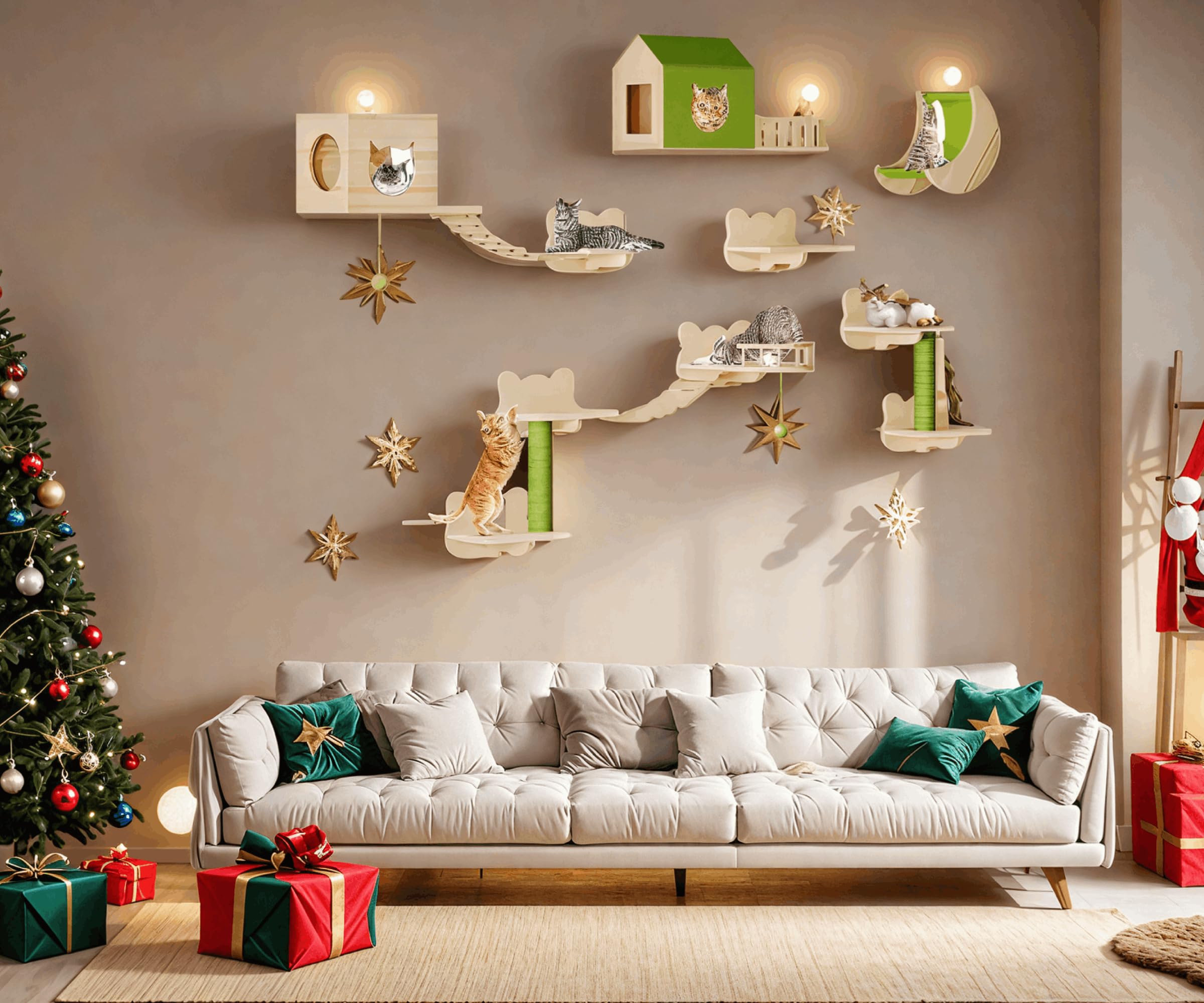 Curated visual reference: Snapklik Com Dwvo Cat Wall Shelves And Perches For Wall Photo Inspiration