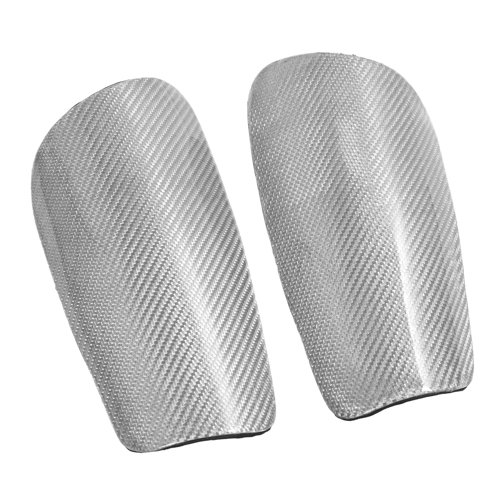 Tbest Parastinchi in Fibra di Carbonio per Bambini Leggeri, Calcio | Ergonomic anti-impact design, includes storage bag, suitable for football games and training