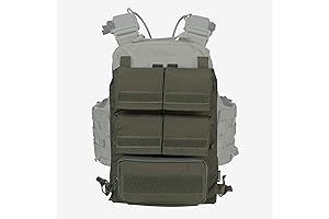 IDOGEAR Tactical Pouches Back Panel Vest Attachment Bag