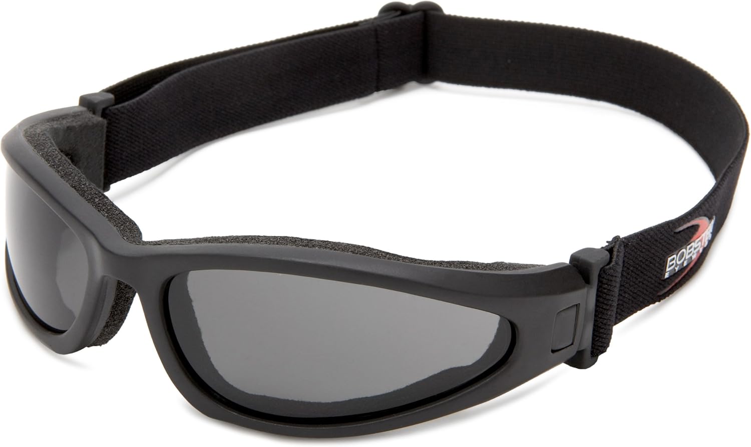 Bobster ELR201 Low Rider II Sport Sunglasses,Black Frame/3 Lenses (Smoked, Amber and Clear),one size