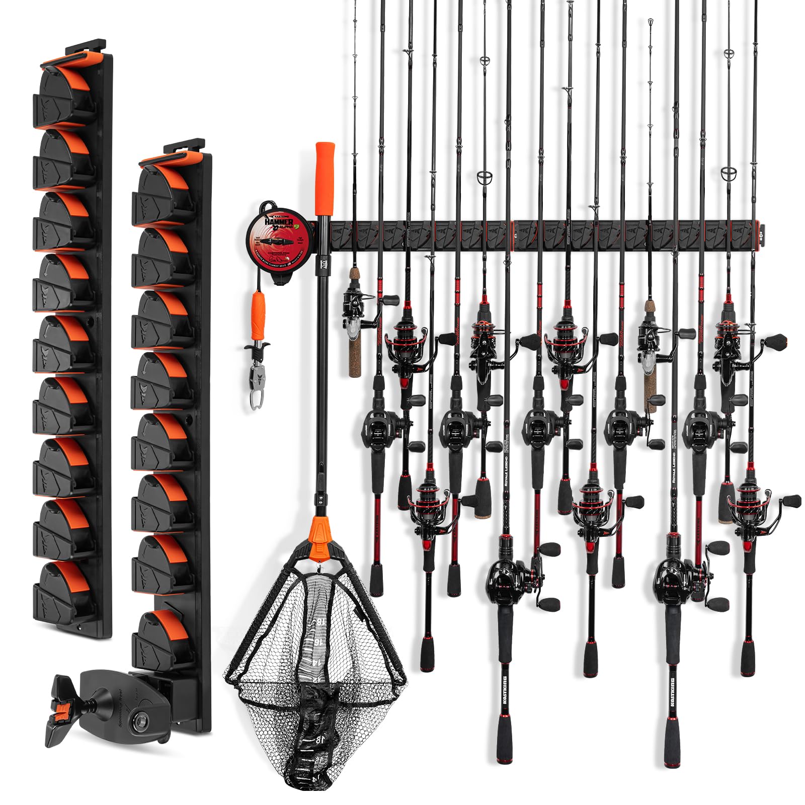 KastKing Vertical Fishing Rod Holder, 5.5 lb Capacity