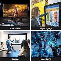 Vista 8 de HIGOLEPC Mini PC Win 11 PRO, Mini Computadora N5095, Mini PC de Escritorio 8GB DDR4 128GB EMMC con Pantalla IPS, WiFi 5.0, BT5.0, Gigabit Ethernet