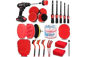 24-piece Car Detailing Brush Set: The Ultimate Arsenal for a Spotless Ride