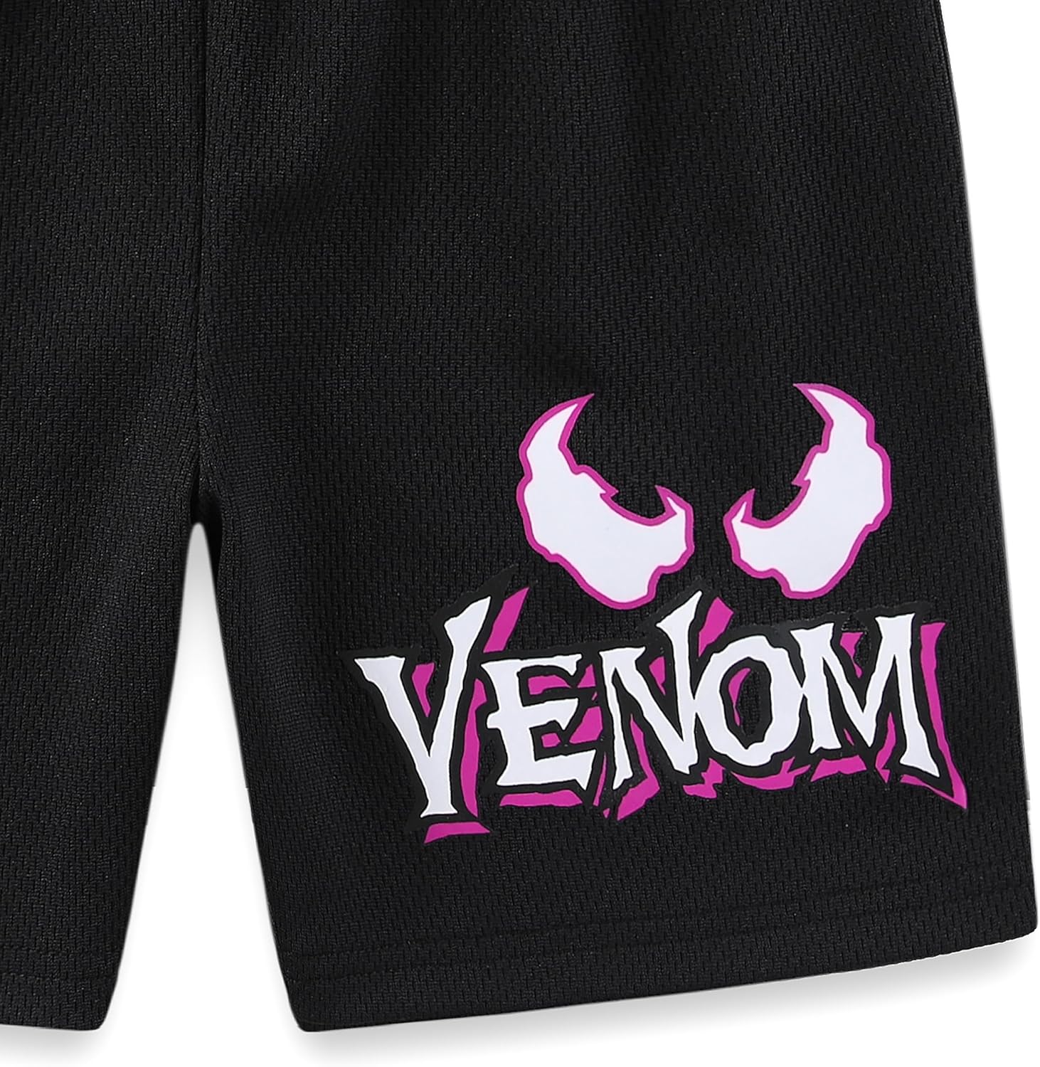 Marvel Spider-Man Boys Hooded Athletic T-Shirt and Active Mesh Short Set for Toddler and Big Kids - Image 7