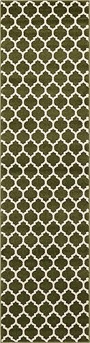 Vista 511 de Unique Loom Trellis Collection - Alfombra estilo marroquí de enrejado gris oscuro (8' 0 pies x 11' 0 pies)