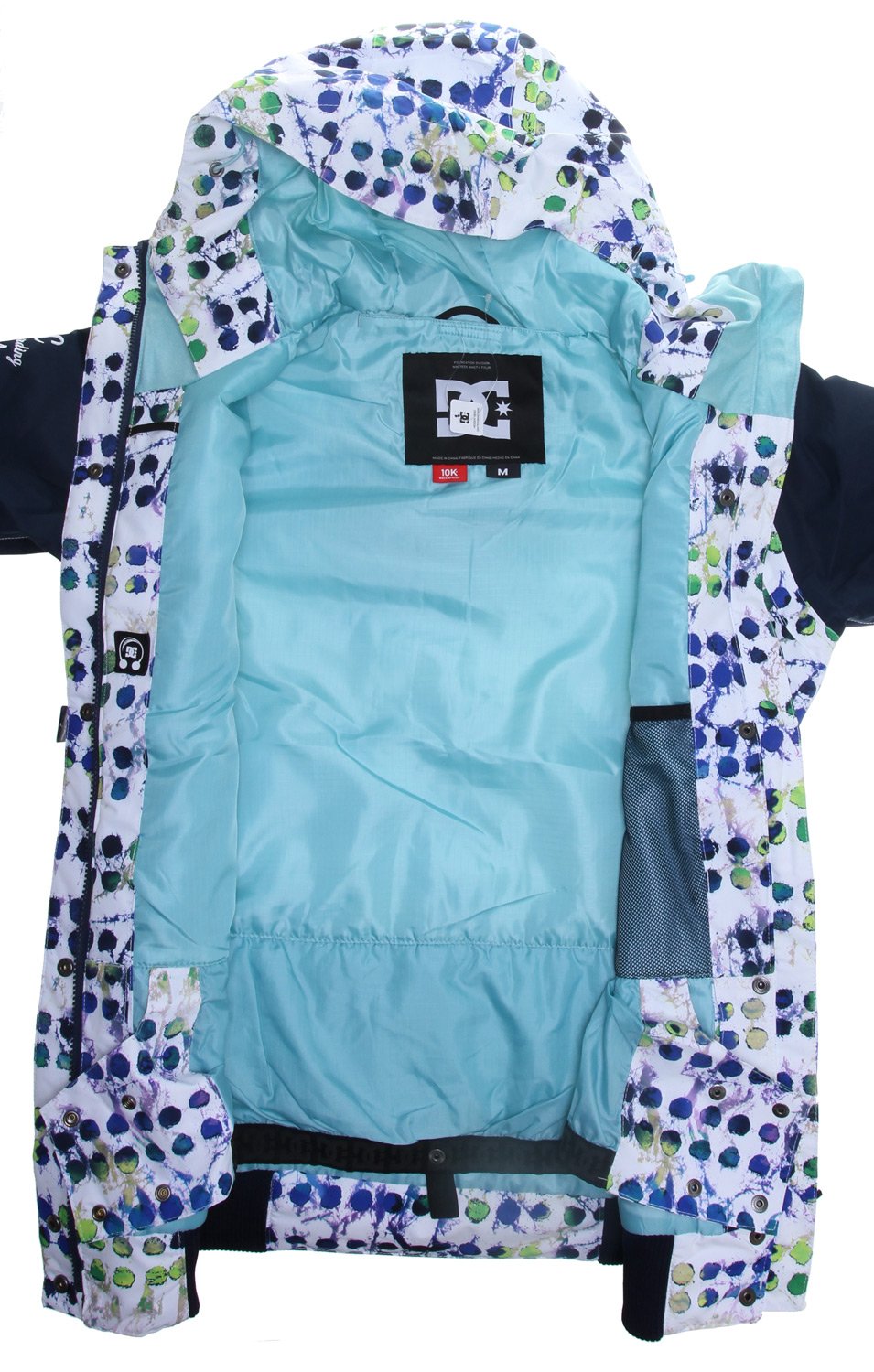 DC Juniors Squad Hooded Jacket, Dots, Medium