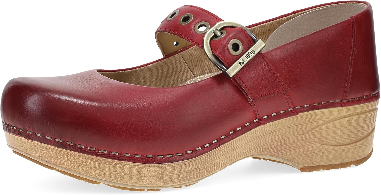 Dansko Women Mary Jane - Slip-Resistant Leather