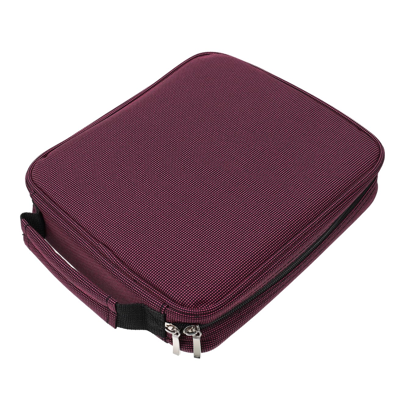 Uonlytech Astuccio Portamatite Grande Capacità Cerniera per Studenti | Astuccio Semplice, Pochette in Frosted Cloth, Decorazioni Scuola, per Organizzare Matite da Disegno