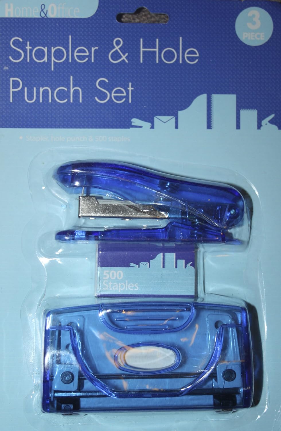 Stapler & Hole Punch Set Stapler,Hole Punch & 500 staples Amazon.co