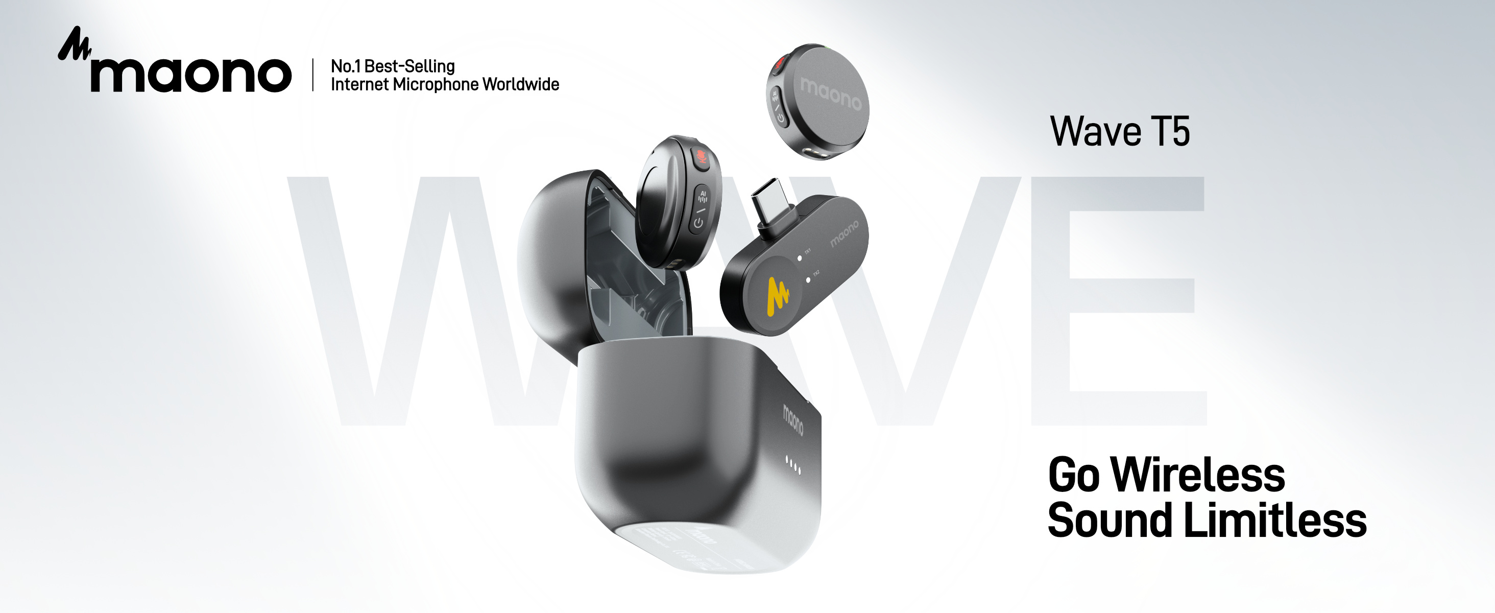 Amazon.com: MAONO Wireless Lavalier Microphone for iPhone 16