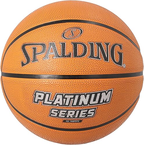 Spalding NBA Platinum Precision Ball 76307Z, unisex, naranjanegro, 7