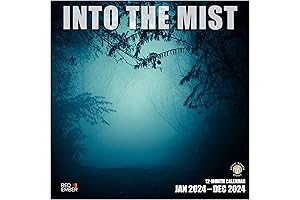 Into the Mist 2024 Hangable Monthly Wall Calendar