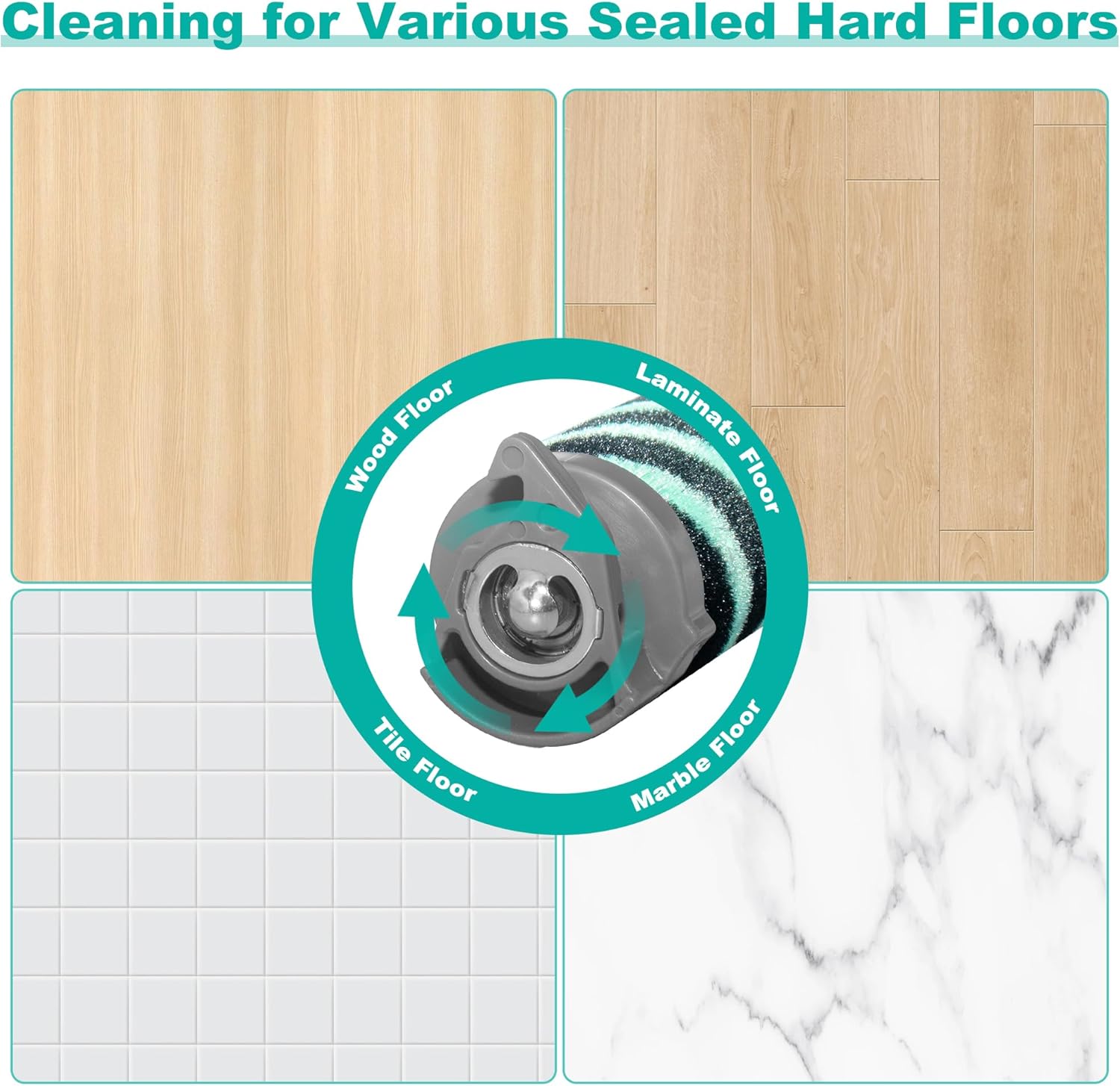 HZ4002 HZ4000 Soft Brush Roller Replacement Parts Compatible with Shark POWERDETECT Ultra-Light Corded Stick Vacuum with DuoClean Detect, 3 Brushrolls, 1 Cleaning Brush, 566CU4000