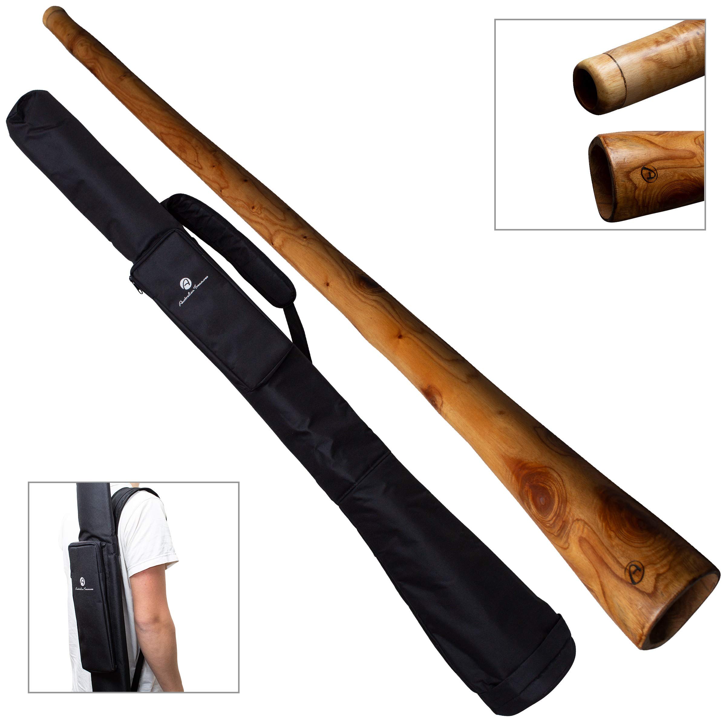 Didgeridoo acajou 150cm y compris cours en ligne Didgeridoo & respiration circulaire