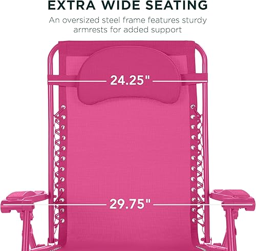 Miniatura 10 de Best Choice Products - Silla de gravedad cero de gran tamaño