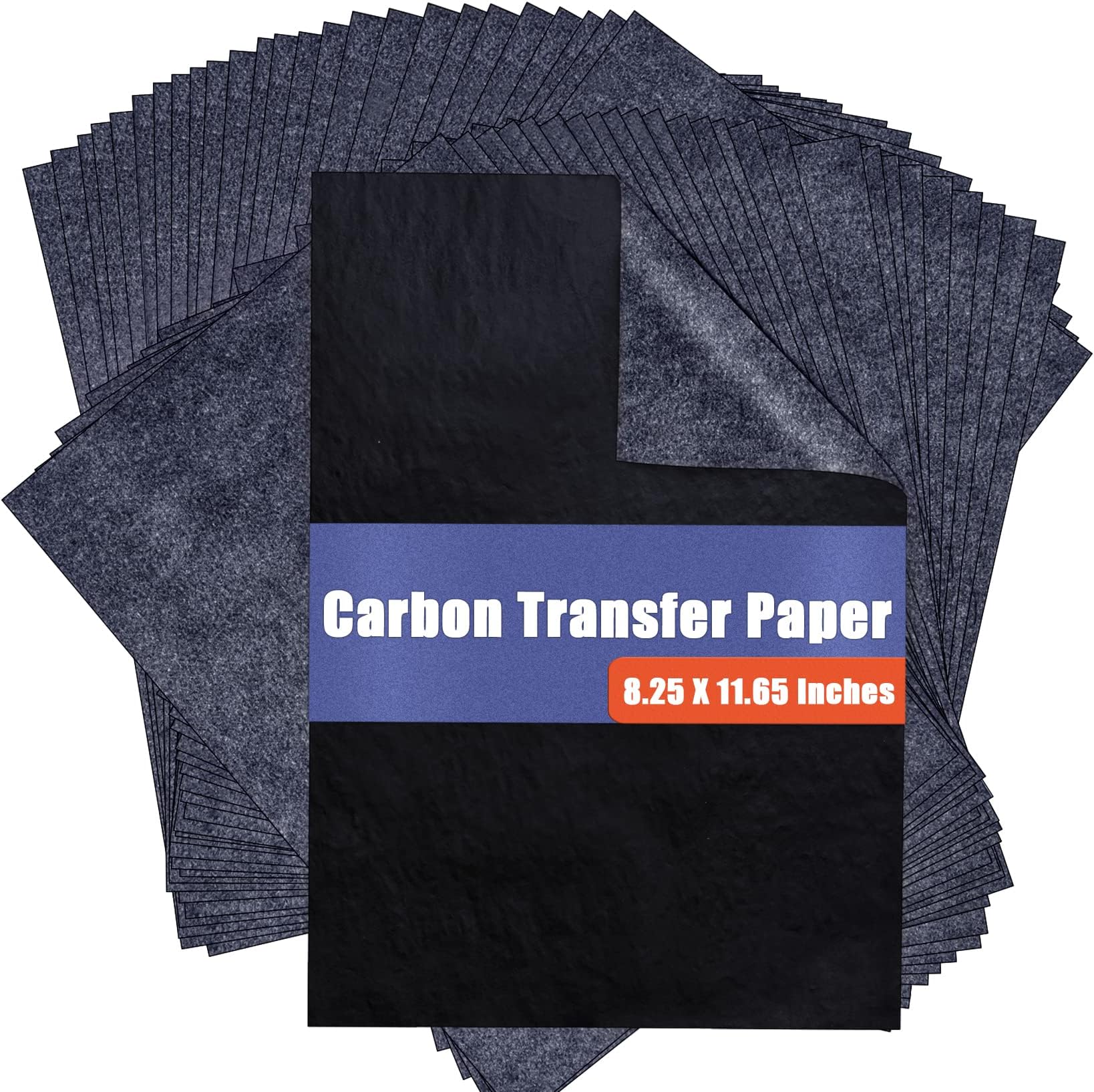 PSLER Carbon Paper for Tracing Graphite Transfer-Paper - 32 PCS Black Graphite Paper for Tracing Drawing Patterns on Wood Projects Canvas Fabric Artist Lettering Sketch Drawing A4 Size 8.5 X 11 Inch