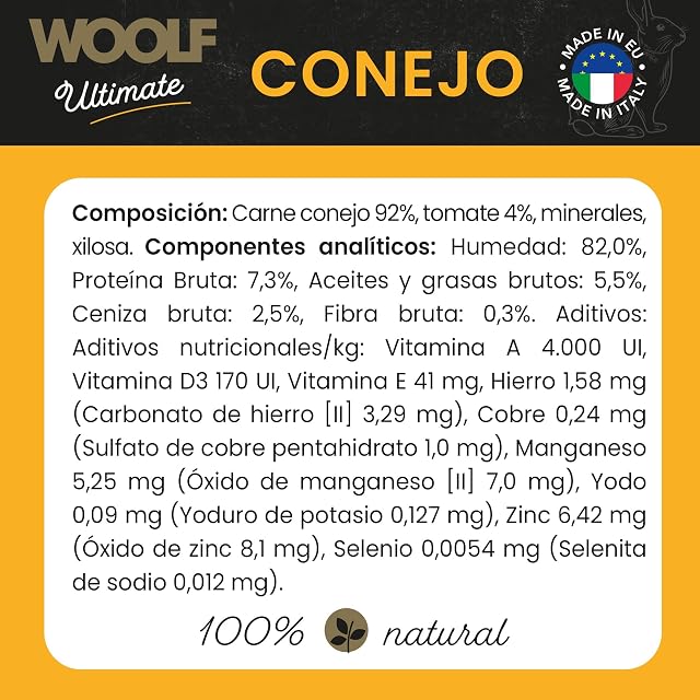 Foto 5 de 7 de Alimento Húmedo Perros Conejo 400gr