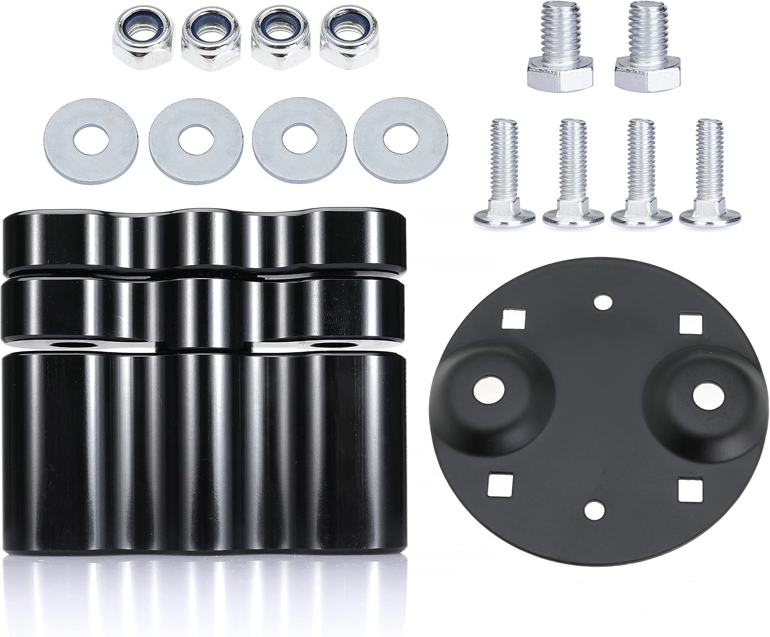 Cargo Racks Pack Double Lock Mount for Gasoline Fuel and Gas Can Water Pack Mounts