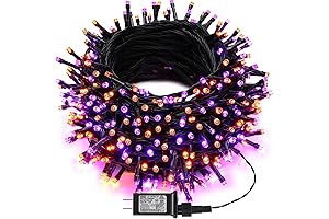 Joomer Halloween Orange Purple String Lights