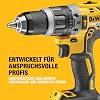 dewalt cordless hammer drill / driver (18 v 5 ah with led work light brushless motor technology two-speed all-metal gear incl. 2x batteries system quick charger and tstak box) dcd796p2