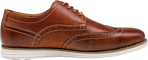 Miniatura 3 de Vostey Zapatos de vestir de cuero para hombre, zapatos de vestir casuales para hombres, zapatos de cuero Oxford para hombres
