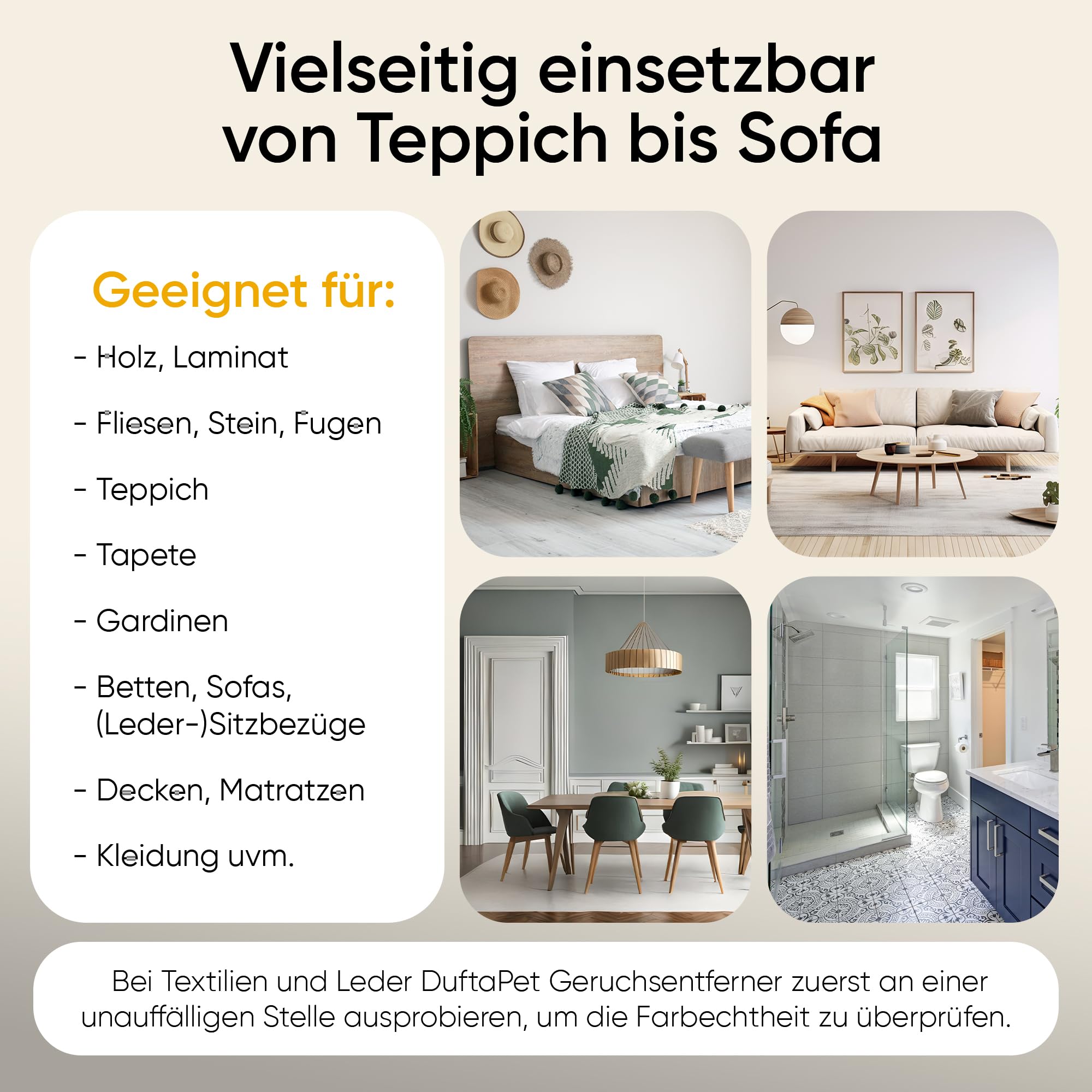 DuftaPet Geruchsneutralisierer Set 1x500ml und 1x1l Konzentrat=10x500ml gegen Tiergerüche, Urin & Erbrochenes – Ideal für Teppiche, Polster, Böden & Tierbereiche – Bis zu 10 Flaschen Spray