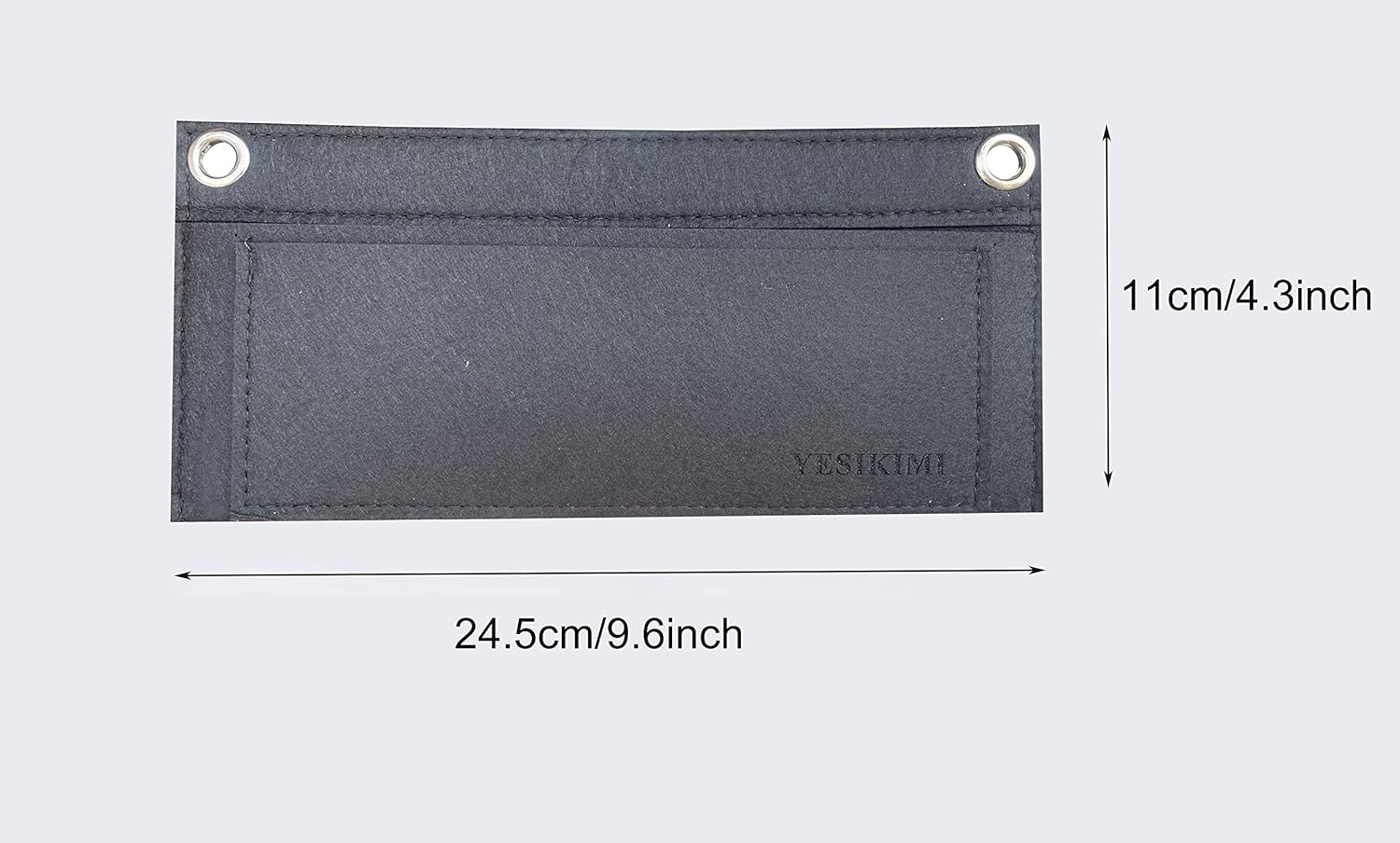 KATE Clutch Organizer Conversion Kit Compatible With YSL Clutch Insert with 47" Chain