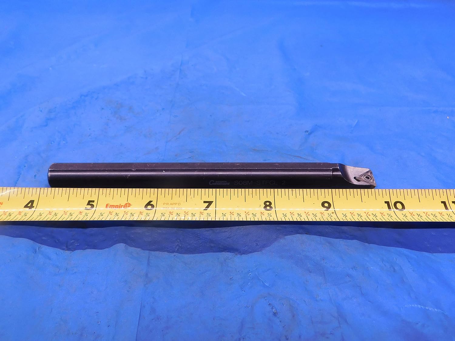 SANDVIK S08M-STFCL 2 1/2 Shank Dia HSS INDEXABLE Boring BAR TCGT Inserts .5 - MB1384LVR