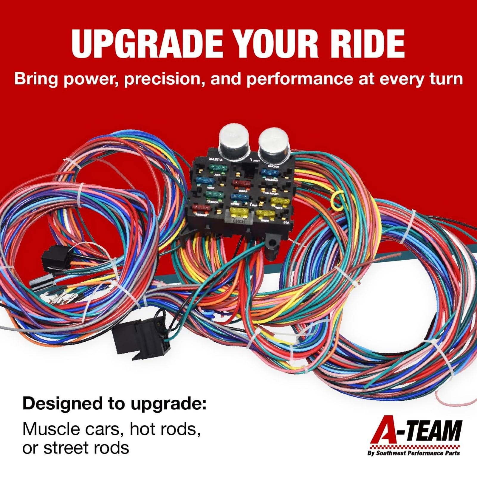Arnés De Cableado Universal De 14 Circuitos Para Chevy Ford Chrysler