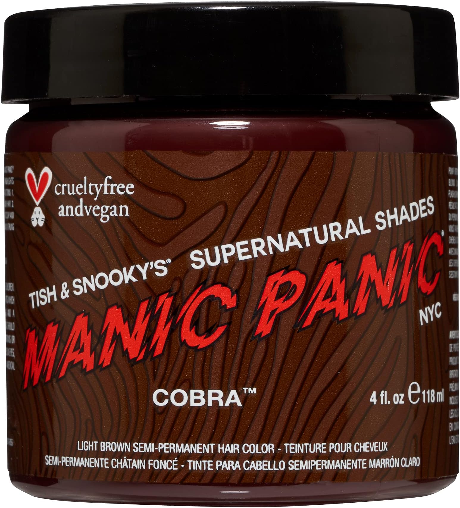 SuperNatural Hair Dye Cobra Light Brown