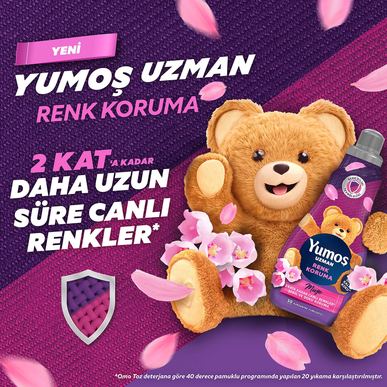 Yumoş Sıvı Canlandırıcı Terapi Renkliler 1690 ml + Yumoş Uzman Renk Koruma Yumuşatıcı 1200 ml (3 paketi)