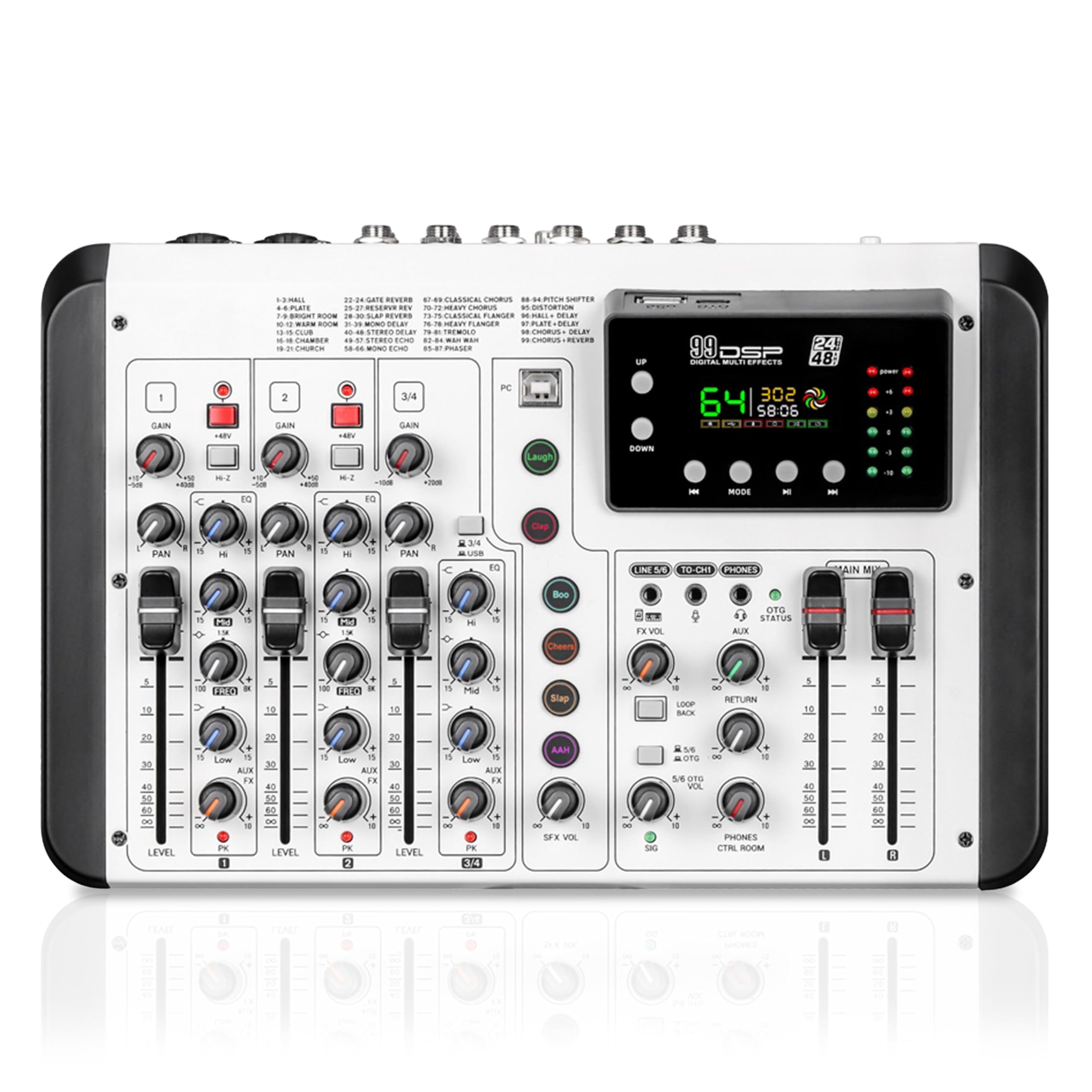 Audio Array M6 6 Channel Mixer-image-25