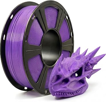 PLA Filament 1.75mm Purple 1KG Perfectly Wound Accuracy +/-0.02mm PLA Basic 3D Printer Filament