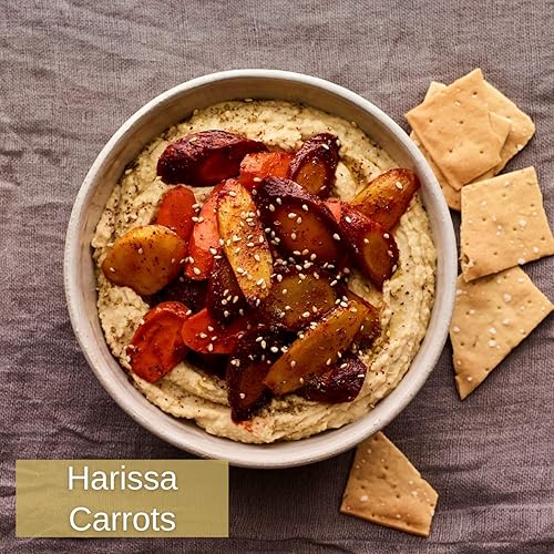 Miniatura 5 de Jamie Geller Harissa Spice Seasoning  Mezcla picante suave de chile fresco y especias (frasco de vidrio de 3.2 onzas, 3.17 oz) OU KOSHER  Polvo para