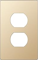 Vista 69 de ENERLITES - Placa de pared doble sin tornillos, cubierta de tomacorriente segura para niños, tamaño estándar, 1 cuadrilla, 4.68 x 2.93 pulgadas