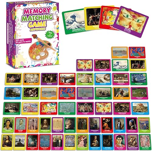 Vista 23 de gisgfim Juego de 50 pares de memoria a juego de memoria de concentración bíblica juegos de tarjetas de memoria para niños Educativo A Fun & Fast