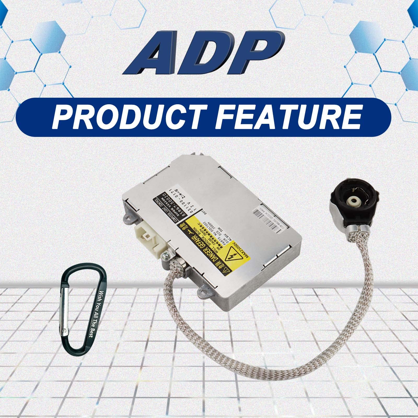 Hid Headlight Assembly HID Ballast With Ignito - Headlight