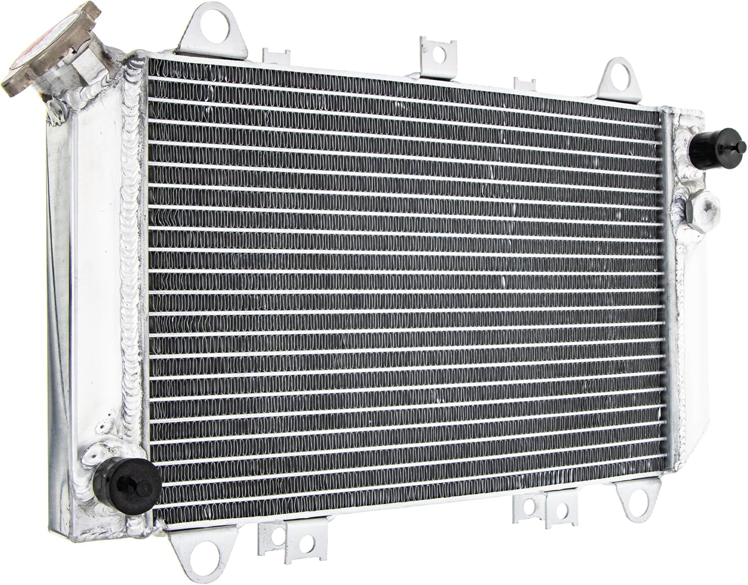 NICHE Radiator for Kawasaki Mule 2500 2510 2520 39061-1270 1 Row with Cap