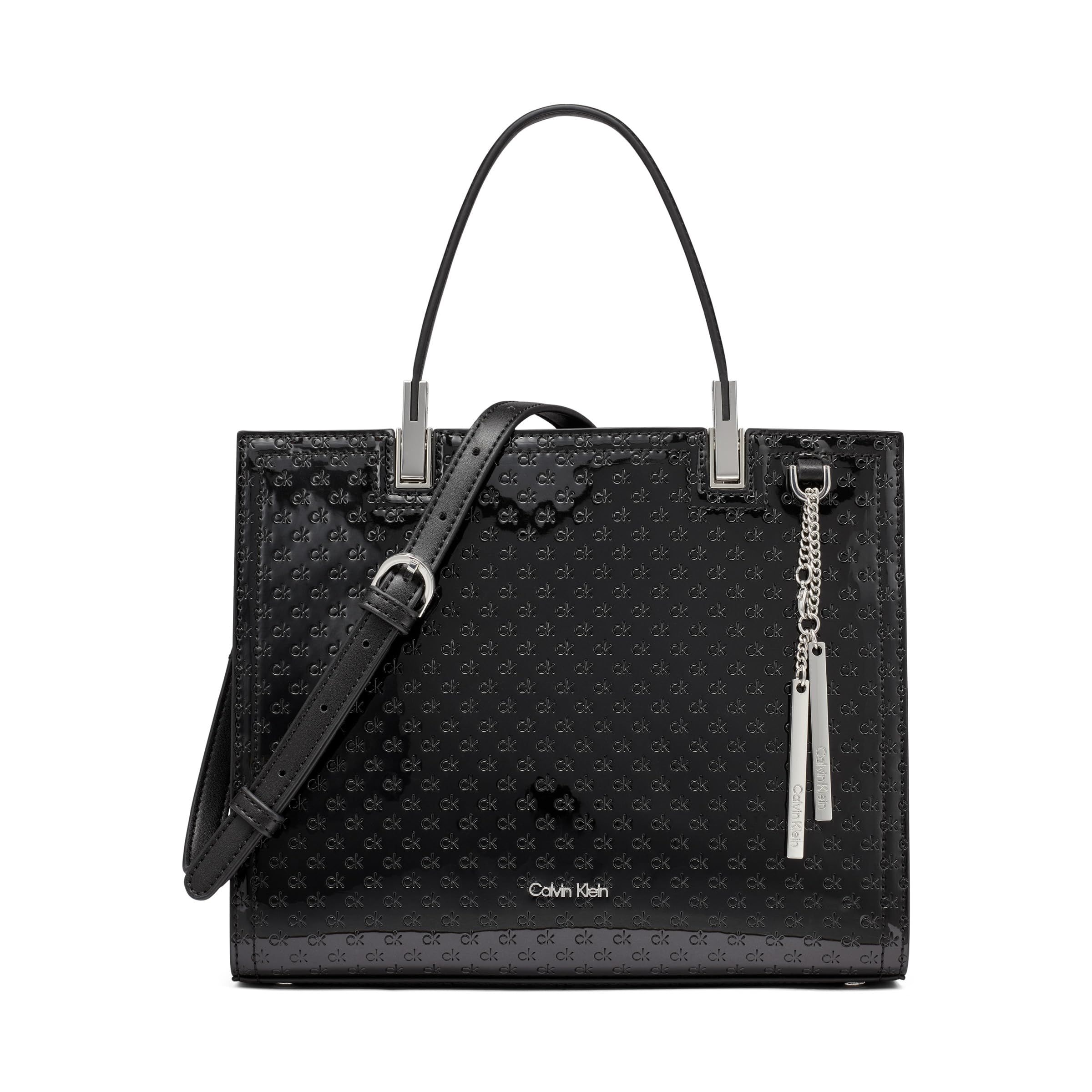 

                                                    Calvin Klein Verne Triple Compartment Satchel, Bla
