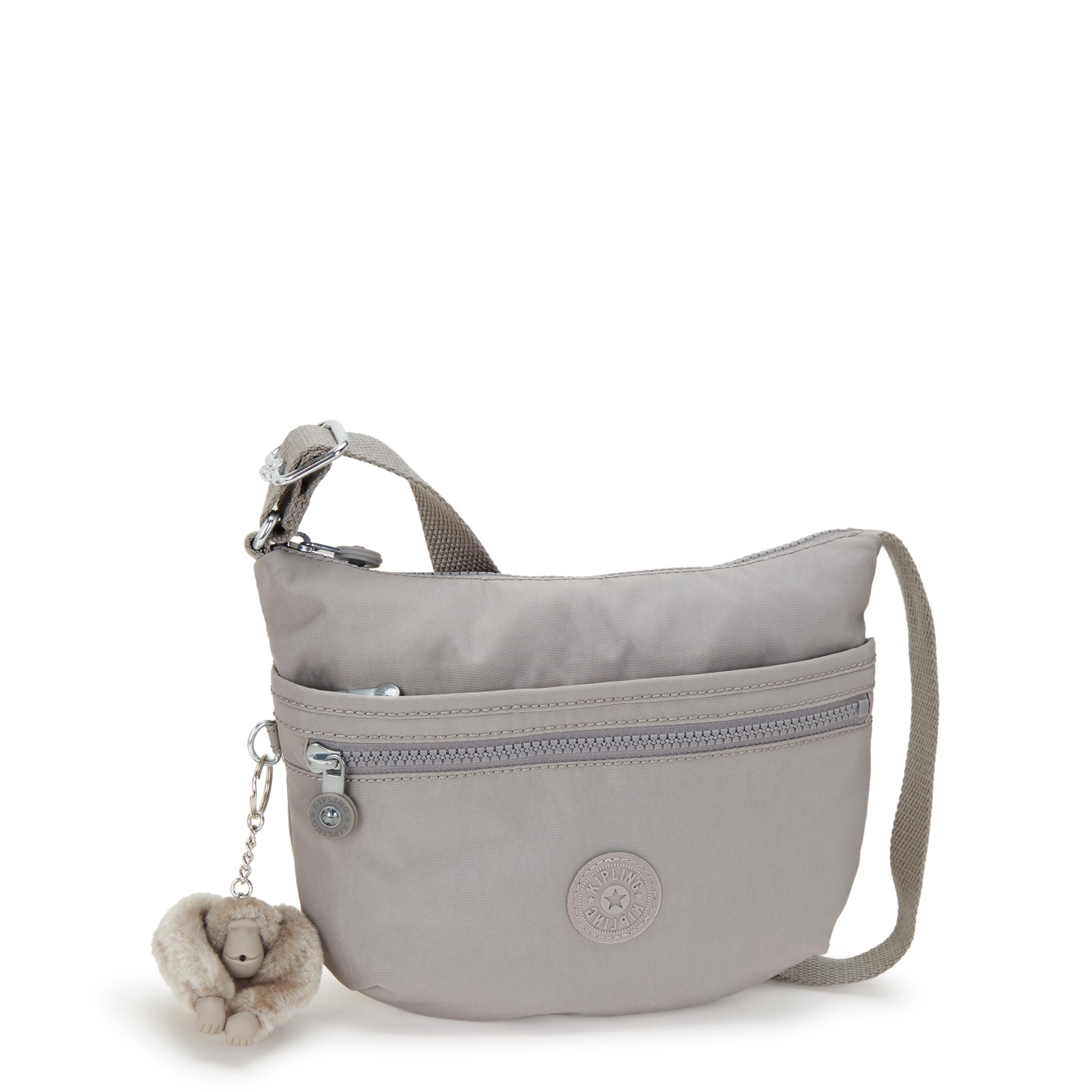 Kipling ARTO S Small Crossbody, Grey Gris (Grey)