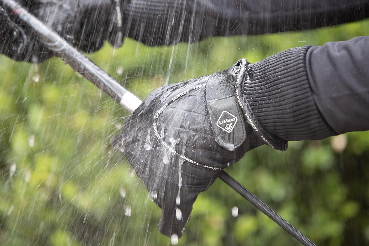 LeMieux Waterproof Lite Gloves Black
