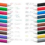 Pentel EnerGel RTX Retractable Liquid Gel Ink Pen, (0.7mm) Medium line, Gray Ink, Box of 12 Pens (BL77-N) – view 8
