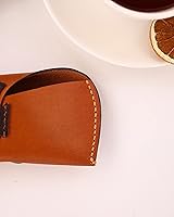 Vista 8 de MyMesken Funda de cuero para lentes de sol, estuche para gafas para hombres y mujeres, protege, gafas de sol, lentes, delgado