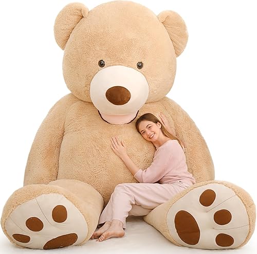 Vista 57 de MaoGoLan - Oso de peluche gigante para niñas Marrón