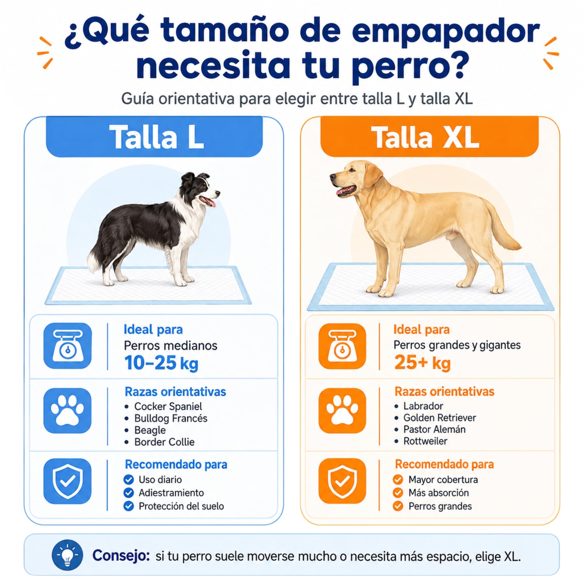 DODA Empapadores Perro 60x60 cm 100 Unidades | Ultra Absorbentes 6 Capas | Base Impermeable Antifugas | Pads Higiénicos para Cachorros y Perros | Resguardos para Cães