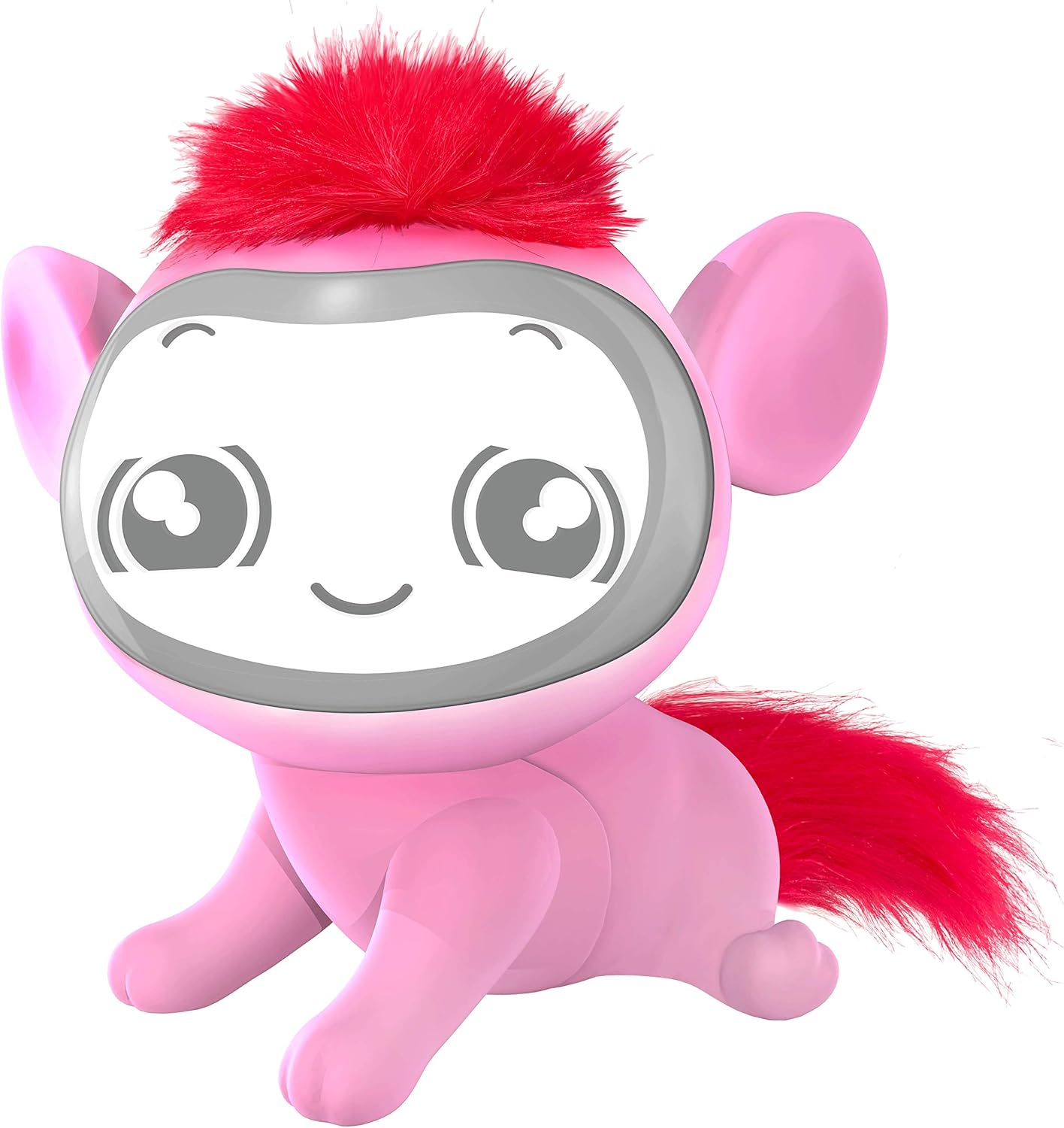 Pooki Interactive pet with Sound, Movement and Animated Screen, Pink - Image 3