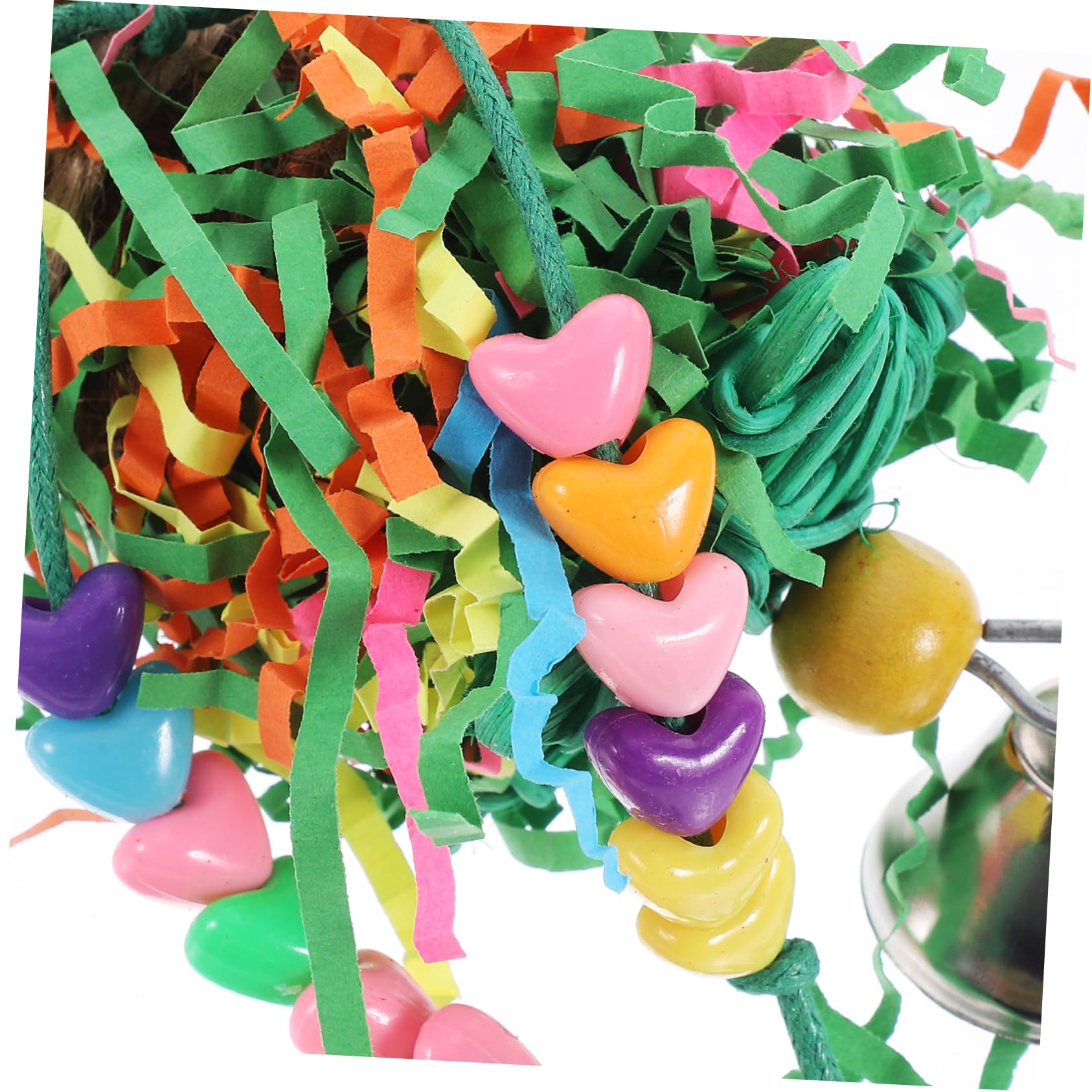 VANZACK 12stücke Kauspielzeug Für Vögel Hängendes Vogelspielzeug Lustiges Und Interessantes Spielzeug Zufällige Farben Für Wellensittiche Und Nymphensittiche