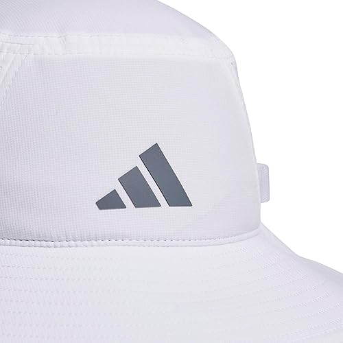 Miniatura 47 de Adidas Sombrero de pescador Victory para hombre - Gorra deportiva para exteriores Blanco/3.0