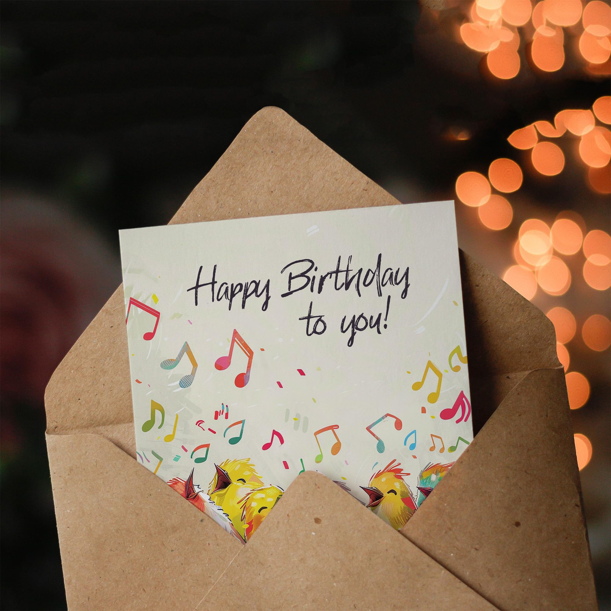 Artery8 Birthday Card Modern Boho Flowers Floral Watercolour For Her Gran Sister Niece Daughter Wife Woman Greeting Card